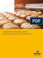 BECHEM Lubricantes Especiales para La Industria Alimenticia y Farmaceutica 2020 Es