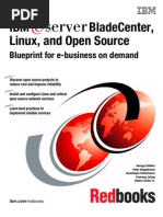 IBM Blade Center, Linux, and Open Source Blueprint For E-Business On Demand