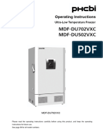 Manual - MDF DU702 - MDF 502VXC PA USUARIO
