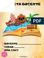 Carpeta Docente (Piratas) 2.023