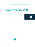 Nbe Syllabus 2021 182e4c48