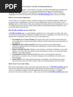 Cover Letter for Territory Sales Manager