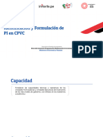 Formulacion de Proyectos de Centros de Promoción y Vigilancia Comunal