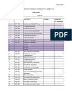 BCMJ Audit Form