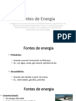 Aulas 5 e 6 - Fontes de Energia e Forças Final