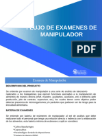 Flujo Examenes Manipulador GISERCORP