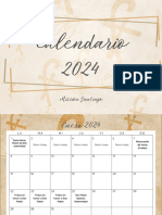 Calendario Frater 2024