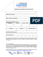 Formato de Registro de Anonimato de Participantes