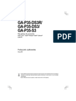 Motherboard Manual Ga-P35-Ds3r (ds3) (s3) 2.0 PL