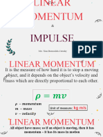 Linear Momentum Impulse and Collision