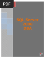 SQL Server DBA 2008