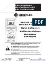 DM 830a Manual