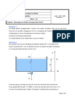 TD Meca Fluide