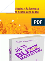 Buzz Marketing – Fa lumea sa vorbeasca despre ceea ce faci -recenzie