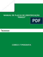 Manual de Placa de Identificação - PERIGO