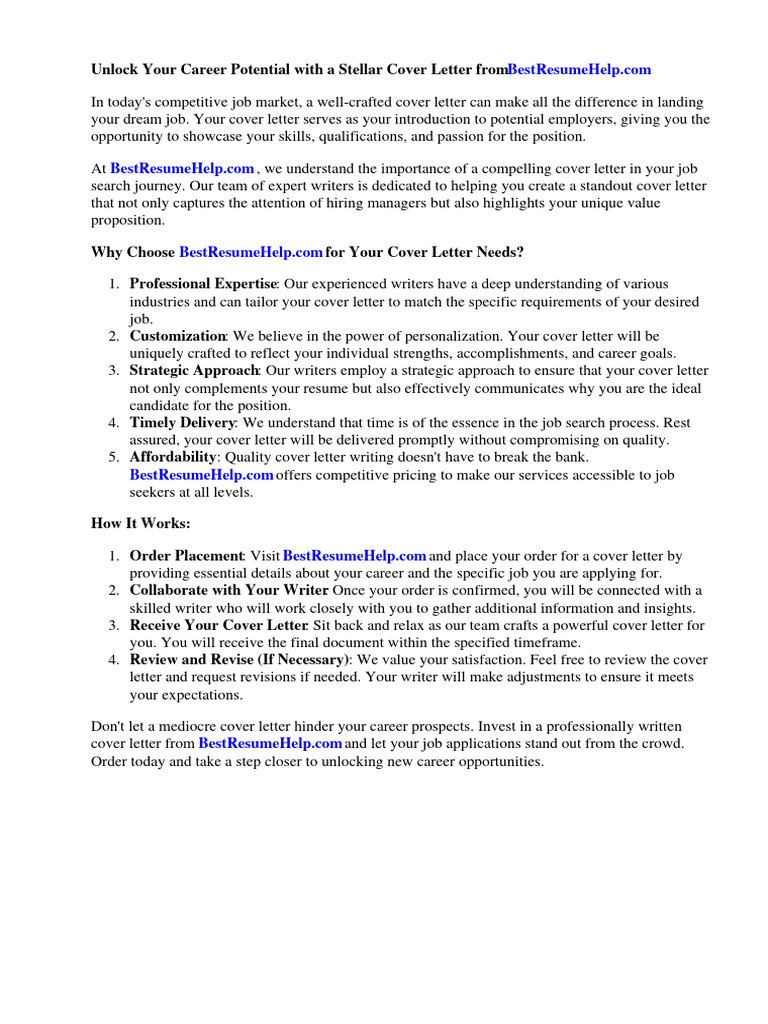 Cover Letter For Resume Help - 1720054482