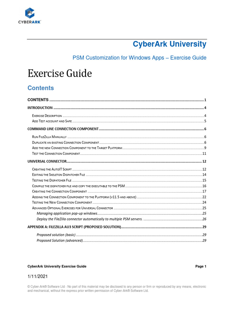 11 - PSM Customization For Windows Applications - Exercise Guide | PDF ...