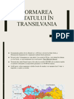 Formarea Statului În Transilvania