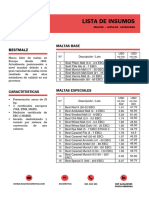 Lista de Insumos 2024