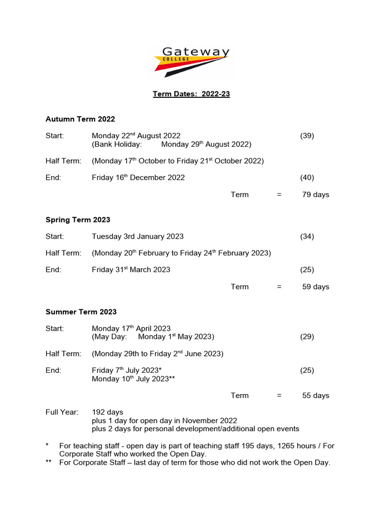 TermDatesfor20222023 PDF