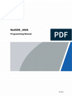 NetSDK JAVA ProgrammingManual