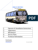 Recaro Ergo-Metro Driver Seat Repair Manual