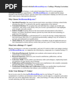 Curriculum Vitae Biology