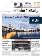 Stanford Submits NYC Proposal