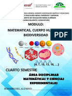 Cuadernillo Modulo Matematicas Cuerpo Humano y Biodiversidad - Semestre Iv - p1