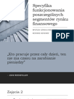 2022 Specyfika Funkcjonowania Poszczególnych Segmentów Rynku Finansowego - NBP - 2