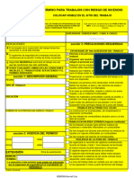 PYMX-IT-S-02-FB Rev00 FORMATO-Permiso de Trabajo Riesgo Incendio