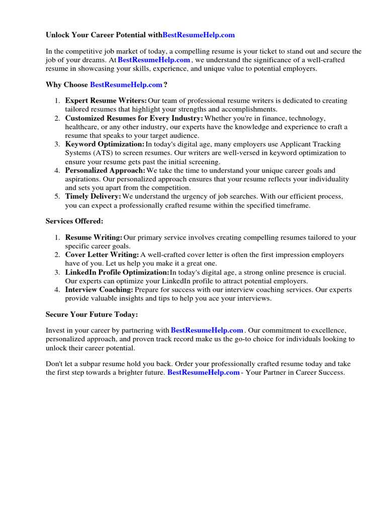 Student First Job Resume PDF - 1