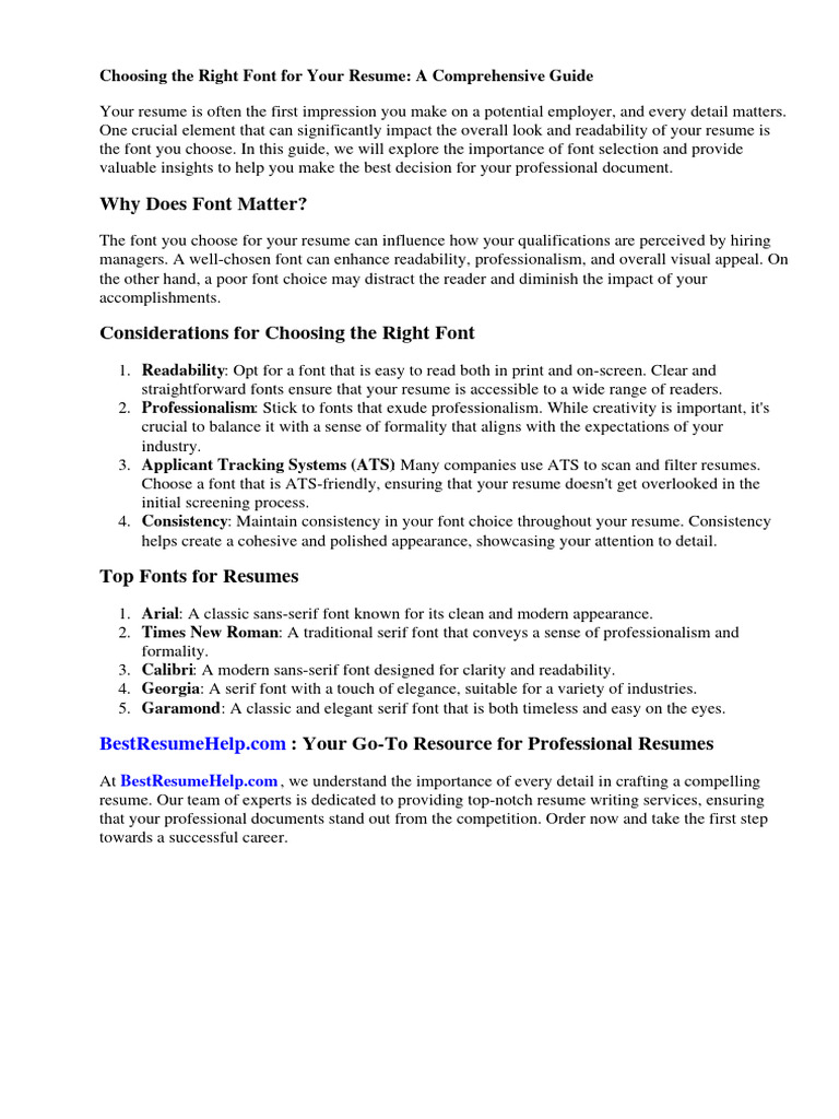 what-font-size-to-use-for-resume-pdf-typefaces-r-sum