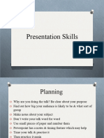 4 Presentation Skills
