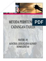 TA-3113-Materi#03-Kontrol Geologi Dan Konsep Homogenitas