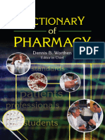 Dictionary of Pharmacy PDF