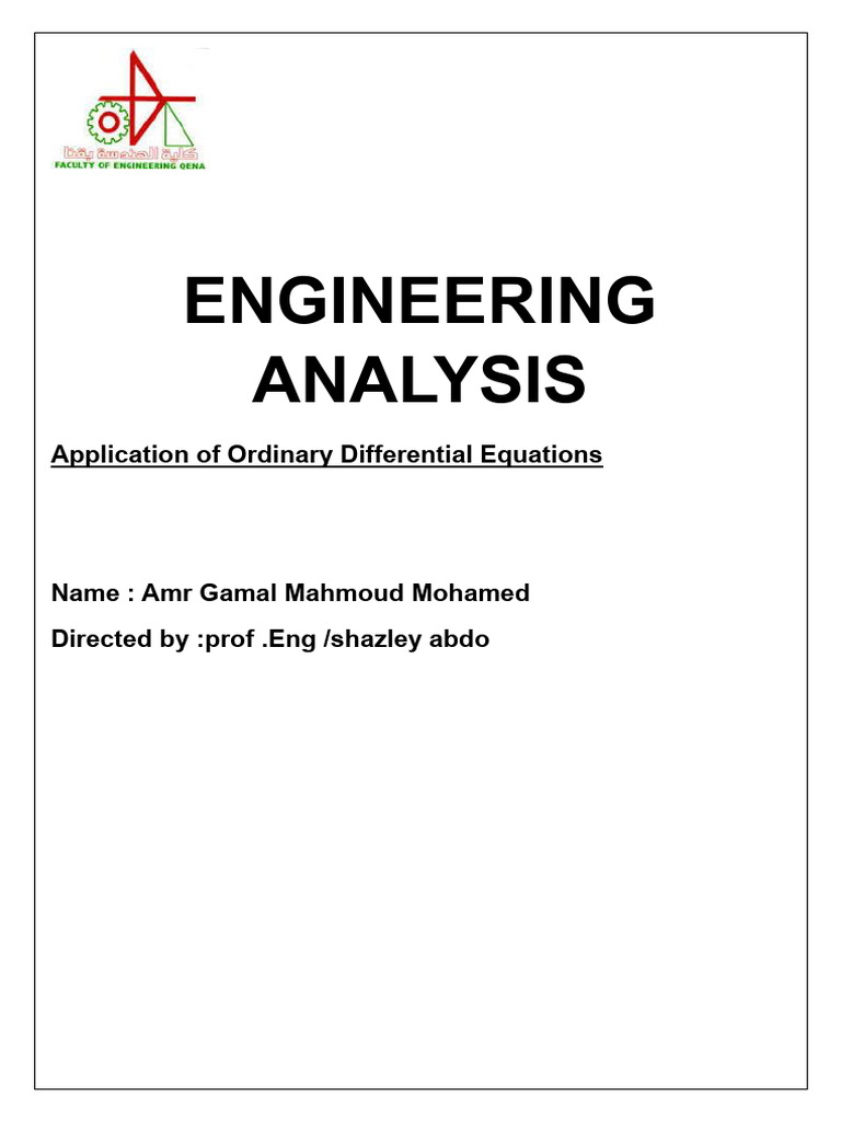 Enginering Analysis | PDF | Electrical Network | Series And Parallel ...