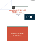 Biomecanica de Los Tejidos. Parte I