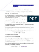 Ejemplo de Ecuaciones Diferenciales y Cómo Encontrar Su Solución