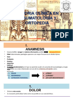 Historia Clinica en Traumatologica y Ortopedia - Karla Selina Gonzalez Robles