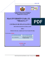 Mas Inversión para El Agua V "Miagua V": Contrato de Financiación #88662