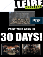 Paint Your Army in 30 Days
