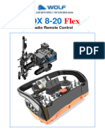 Manual FOX 8-20flex - Remote Control