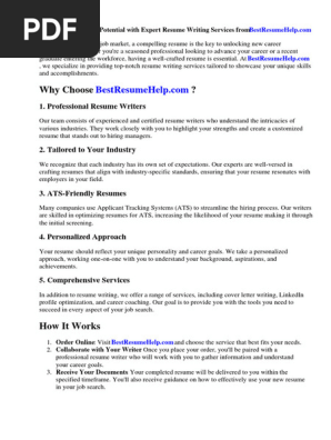 Resume Writing Freshers
