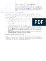 Physician Cover Letter PDF