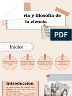 Historia y Filosofía de La Ciencia