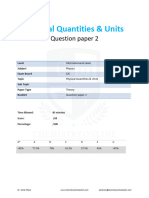 1.2 Physical Qualtities-Cie Ial Physics-Theory Qp-Unlocked