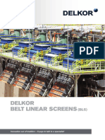 DELKOR Belt Linear Screens