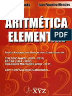 Resumo Aritmetica Elementar Teoria Pautada Naas Provas Dos Concursos Ivan Figueira Mendes Iury Kersnowsky