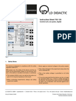 Instruction Sheet 735 135: Control Unit, Six-Pulse, Digital